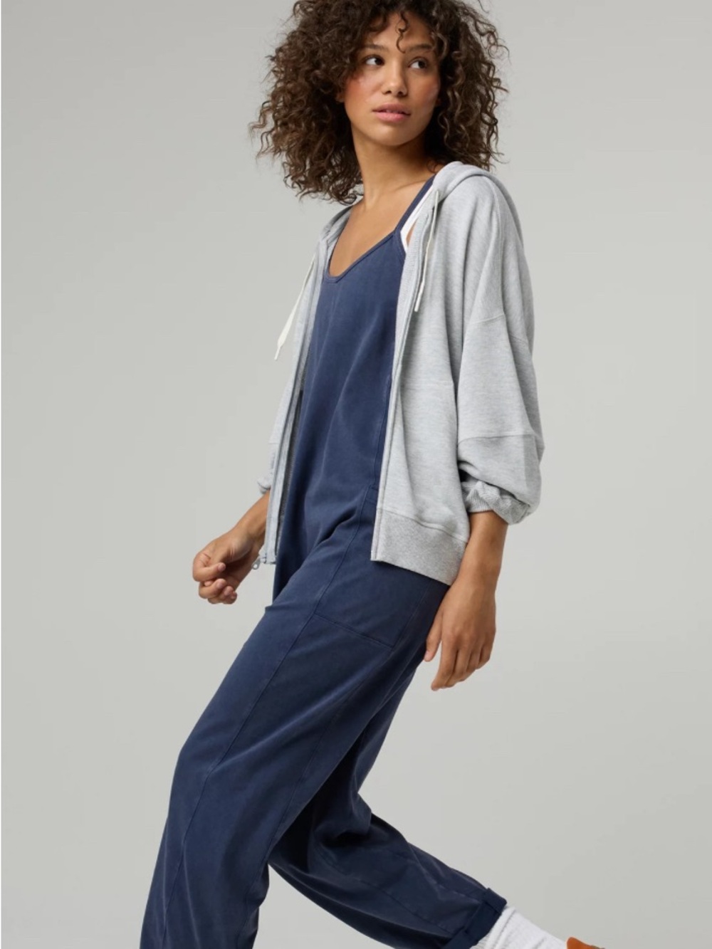 OFFLINE By Aerie OG Cotton Racerback Jumpsuit size M